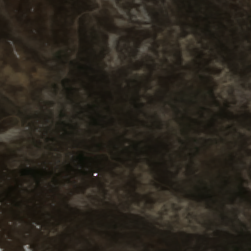 Saklıkent Kayak Merkezi Uydu Görüntüsü